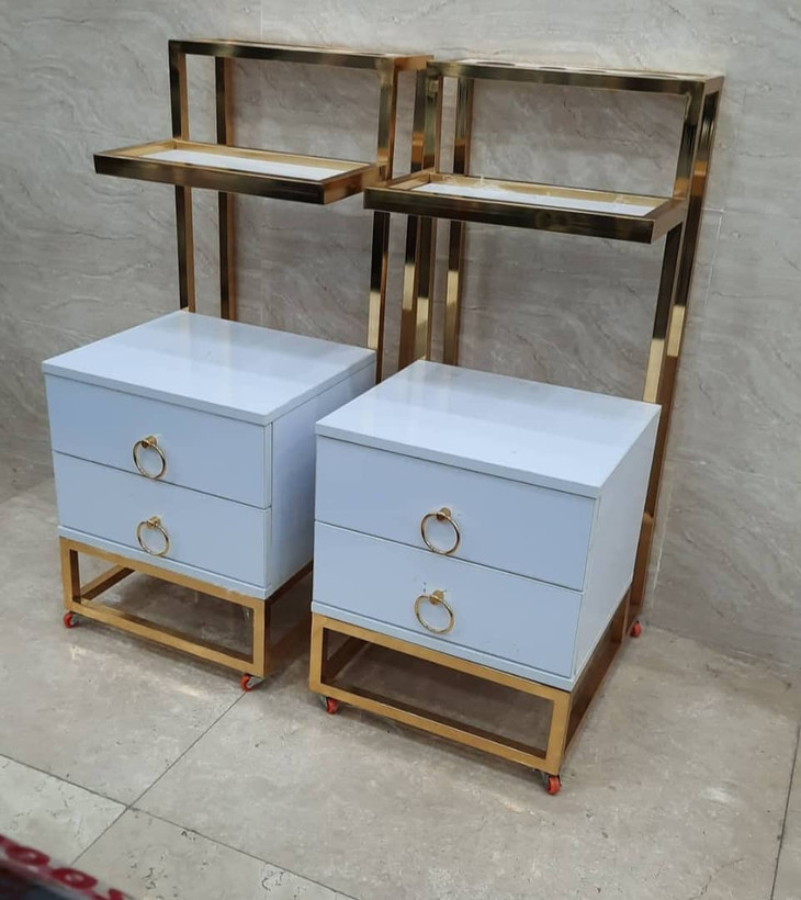 ترولی فشیال ترولی پاکسازی چرخ ژله ای،ترولی قفل دار