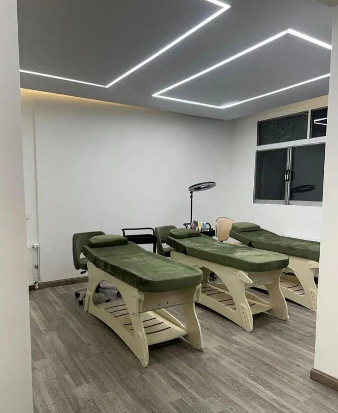 تخت مژه تخت اپیلاسیون تخت دو تیکه تخت فیبروز